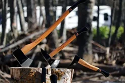 1844 Helko Werk Germany Förster 7 Piece Axe Set Black