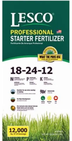 052405 Starter Turf Fertilizer 18-24-12 Formula 50 lbs