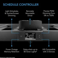 AC Infinity IONFRAME EVO10 LED Grow Light 1000W Black