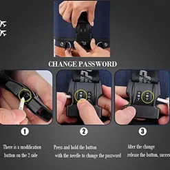 ACXZ Golf Travel Bag with 10 Way Dividers, Rain Cover, Cooler & Shoe Pocket, Wheels Dark Blue