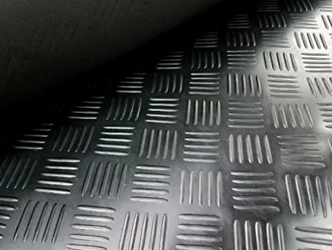 Ader Octagon Rubber Dumbbell Set 2-50Lbs (12 Pairs) 560Lbs with Dumbbell Rack Black White