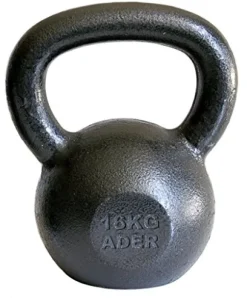 Ader Sporting Goods Ader Premier Kettlebell Set with DVD Grey