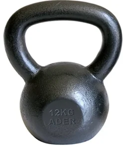Ader Sporting Goods Ader Premier Kettlebell Set with DVD Grey