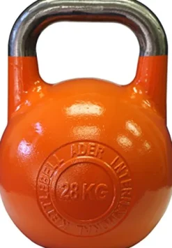 Ader Sporting Goods Ader Pro-grade Int’l Kettlebells Set 14pcs with DVD – 7 Pairs (8-32kg) X2 Rainbow