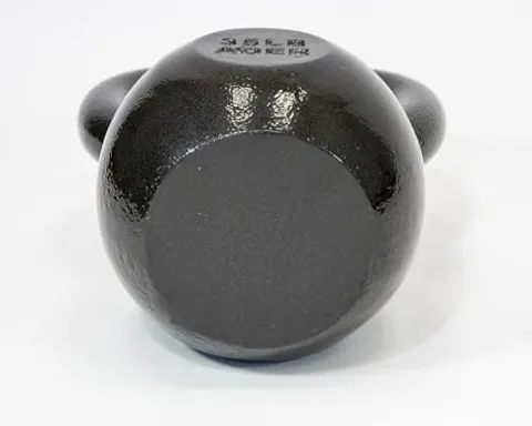 Ader Sporting Goods Ader Premier Kettlebell Set w/DVD & Free Rack Rubber Mat Grey, Black