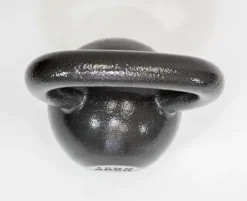 Ader Sporting Goods Ader Premier Kettlebell Set w/DVD & Rack- (4, 6, 8, 10, 12, 16, 20kg) Grey