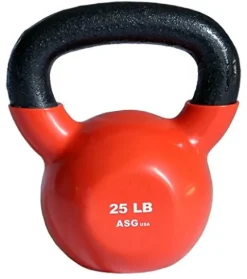 Ader Sporting Goods Ader Vinyl Kettlebell 6 Pcs Set