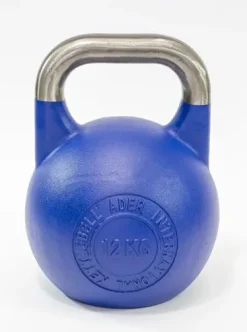 Ader Sporting Goods Pro-grade Int’l Kettlebell Set – 8-32kg (Pink, Blue, Yellow, Green, Orange, Purple, Red)