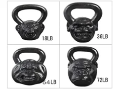 ADIEN DIY Custom Monkey Bobels 36lb Cast Iron Foot Heavy Home Gym Exercise