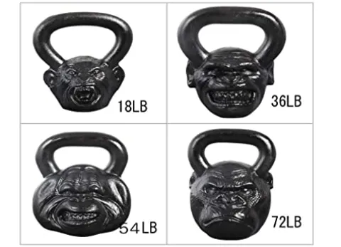 ADIEN DIY Custom Monkey Bobels 36lb Cast Iron Foot Heavy Home Gym Exercise