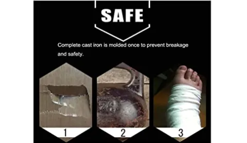 ADIEN DIY Custom Monkey Bobels 36lb Cast Iron Foot Heavy Home Gym Exercise