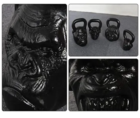 ADIEN DIY Custom Monkey Bobels 36lb Cast Iron Foot Heavy Home Gym Exercise
