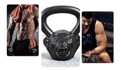 ADIEN DIY Custom Monkey Bobels 36lb Cast Iron Foot Heavy Home Gym Exercise