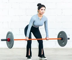 ADIEN Olympic Barbell Shaft 86.6″ Blue