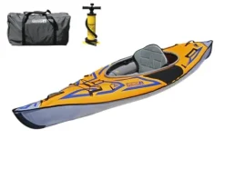 Advance Elements AdvancedFrame Sport Inflatable Kayak AE1017-O Orange/Gold Blue