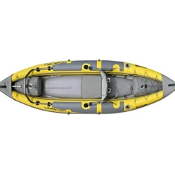 Advance Elements StraitEdge™ Angler Inflatable Fishing Kayak with Rod Holders Yellow