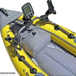 Advance Elements StraitEdge™ Angler Inflatable Fishing Kayak with Rod Holders Yellow