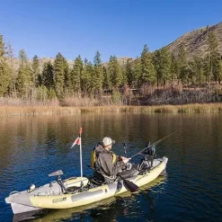 Advance Elements Straitedge Angler Pro Inflatable Fishing Kayak Khaki