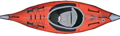 ADVANCED ELEMENTS Advanced Frame Inflatable Day Touring Kayak Red/Gray