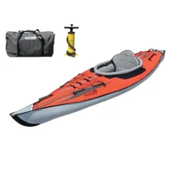ADVANCED ELEMENTS Advanced Frame Inflatable Day Touring Kayak Red/Gray