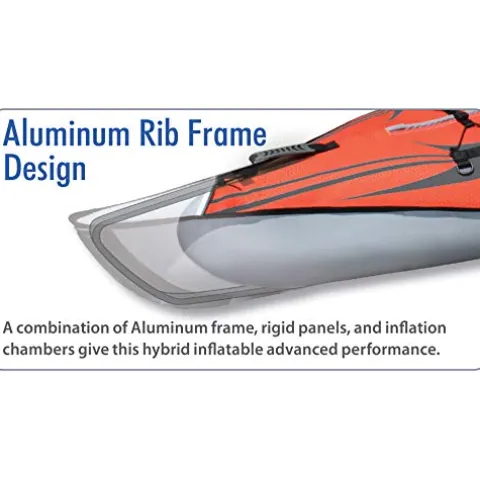 ADVANCED ELEMENTS Advanced Frame Elite SE Inflatable Kayak Green