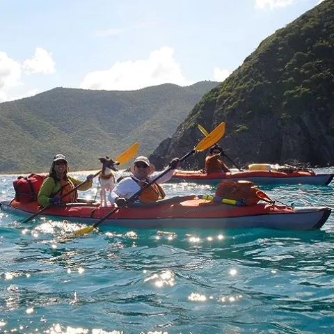 ADVANCED ELEMENTS AdvancedFrame™ Convertible Elite Kayak with Pump Red