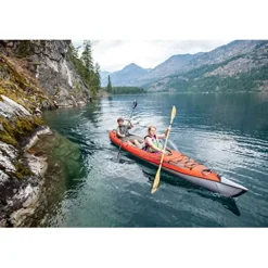 ADVANCED ELEMENTS AE1007-E AdvancedFrame Convertible Elite Inflatable Kayak Red