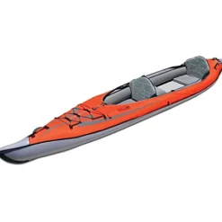 ADVANCED ELEMENTS AE1007-E AdvancedFrame Convertible Elite Inflatable Kayak Red