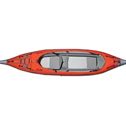 ADVANCED ELEMENTS AE1007-E AdvancedFrame Convertible Elite Inflatable Kayak Red