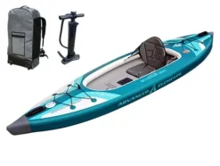 ADVANCED ELEMENTS AirVolution™ Sport Inflatable Kayak – 10 ft. Blue