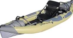 ADVANCED ELEMENTS Straitedge Angler Pro Inflatable Fishing Kayak Khaki