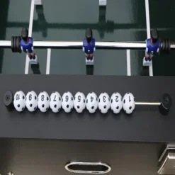 AiAigpt Premium Mini Foosball Table with Accessories Black