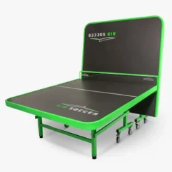 AIR SOCCER Futtable Foldable Soccer Table for Kids & Adults Green