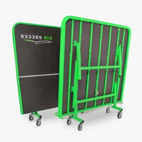 AIR SOCCER Futtable Foldable Soccer Table for Kids & Adults Green