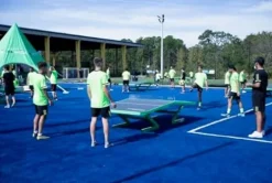 AIR SOCCER Futtable Soccer Table for Kids & Adults PRO Green