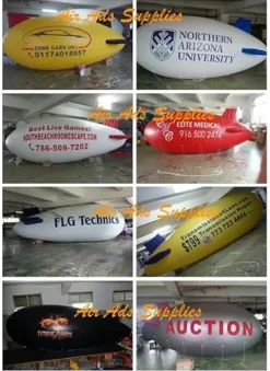 Air-Ads Supplies 8ft Giant Inflatable Square Balloon Advertising Gift Box Green