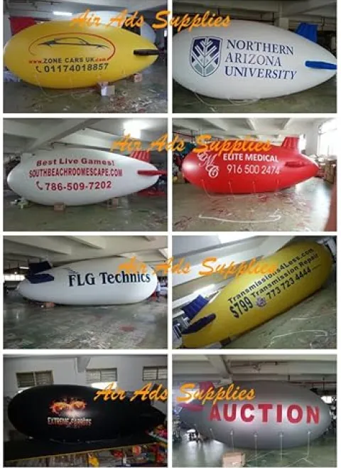 Air-Ads Supplies 8ft Giant Inflatable Square Balloon Advertising Gift Box Green