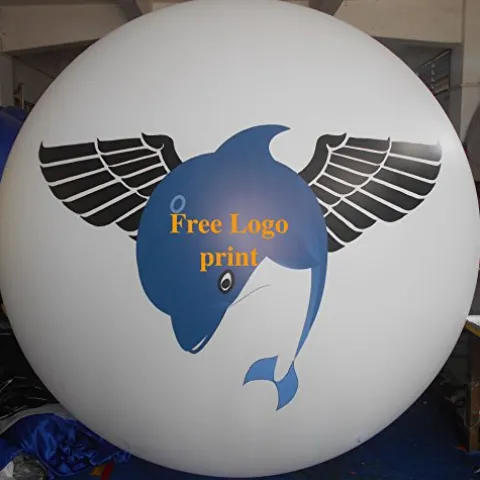 Air-Ads Supplies Giant Inflatable Globe Map Balloon 11ft PVC