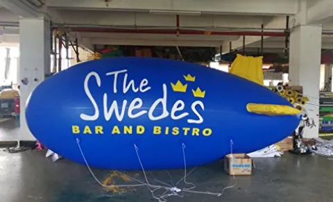 Air-Ads Supplies Giant Inflatable Advertising Blimp 16ft PVC