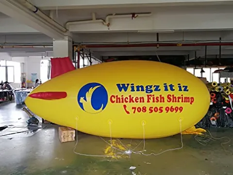 Air-Ads Supplies Giant Inflatable Advertising Blimp 16ft PVC
