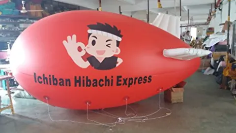 Air-Ads Supplies Giant Inflatable Advertising Blimp 16ft PVC
