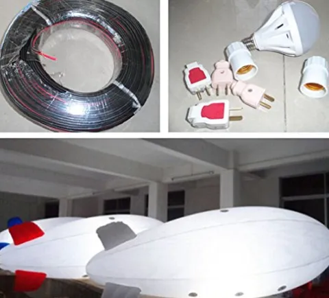 Air-Ads Supplies 9M Giant Inflatable Advertising Blimp Custom Logo, Multicolor Options