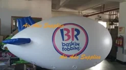 Air-Ads Supplies 4M Inflatable Advertising Blimp 16 Colors