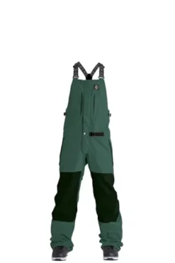 AIRBLASTER Men’s Beast Snowboard Bib 2024 Night Spruce – Large