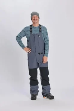 AIRBLASTER Men’s Beast Snowboard Bib 2024 Night Spruce – Large