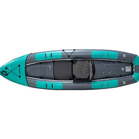 AIRE IK Angler Inflatable Kayak 11ft Teal/Gray