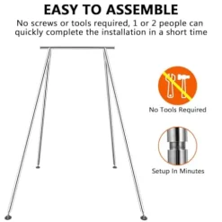 Ajikgn Yoga Stand Inversion Swing Frame Green