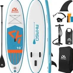 AKASO Inflatable Stand-Up Paddleboard Green