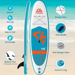 AKASO Inflatable Stand-Up Paddleboard Green