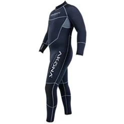 AKONA Mens 7mm Cold Water Full Suit Black